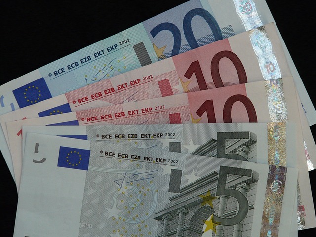 euro bankovky